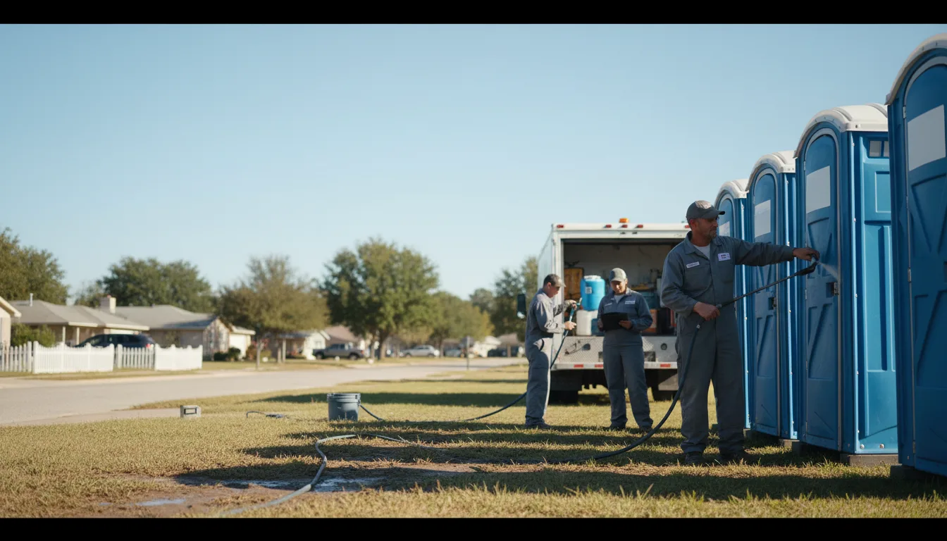 Long-Term Portable Toilet Rental in Orange City, FL near me